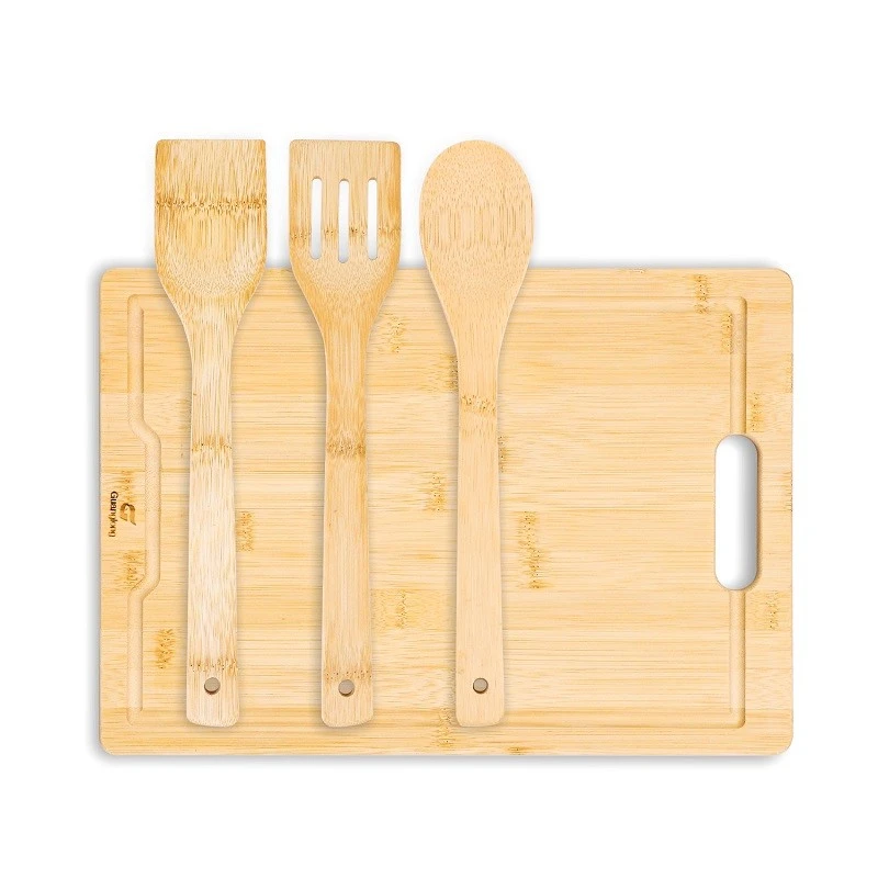Bamboo Cutting Board With Juice Groove
